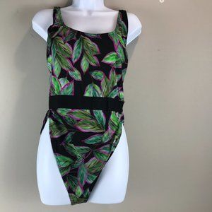 Women's ASOS Swim 1 pc tropical print Suit, NWOT Size 10